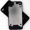 Glass Back Battery Cover Housing for Apple iPhone 4S 4GS Black